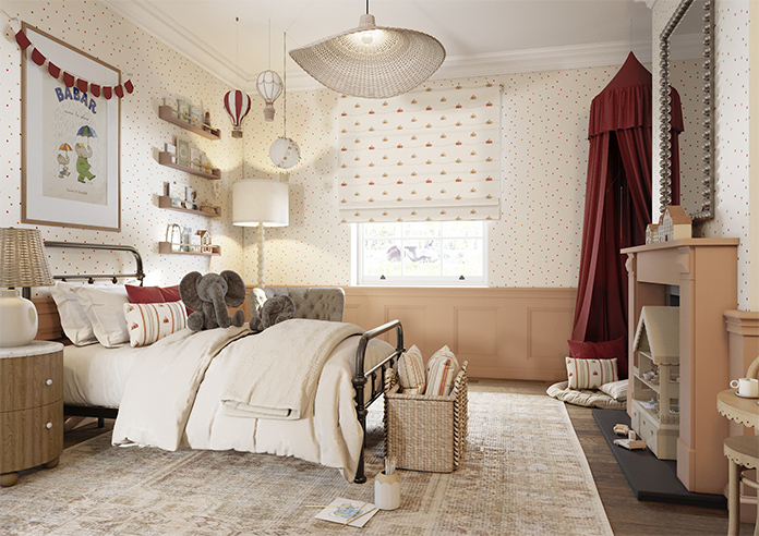 May Day, Big Top Spice - Twist&Fit Roman Blind - Image 6